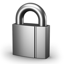 Lock PDF icon