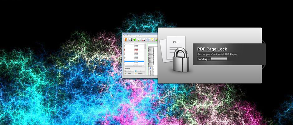 PDF Page Lock